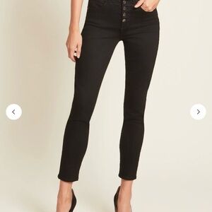 Veronica Beard Debbie Skinny Jeans - Onyx